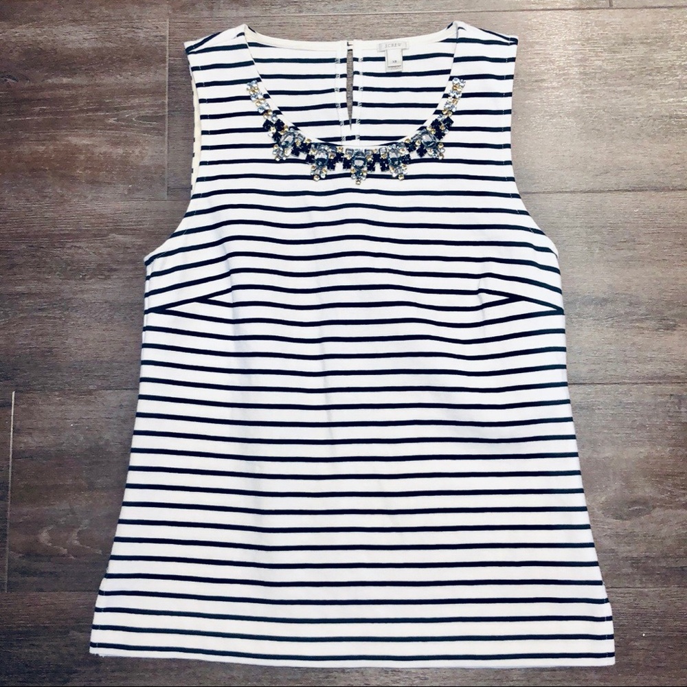 J Crew Jewel Tank
